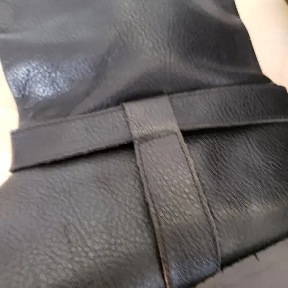 Vintage Glace'e Genuine Leather Western Boots Low Shaft Cowboy Boot Size 8 - Picture 6 of 11